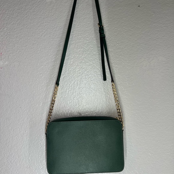 Michael Kors Leather Jet Set East West Crossbody - Picture 7 of 9